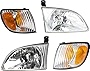 Garage-Pro Headlight Compatible with 2001-2003 Toyota Sienna Driver and Passenger Side SET