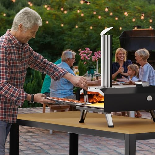 Icyglee OP-12-IG-02 Inch Wood Pellet Outdoor Pizza Oven,Wood Fired Portable Pizza Maker thumb #5