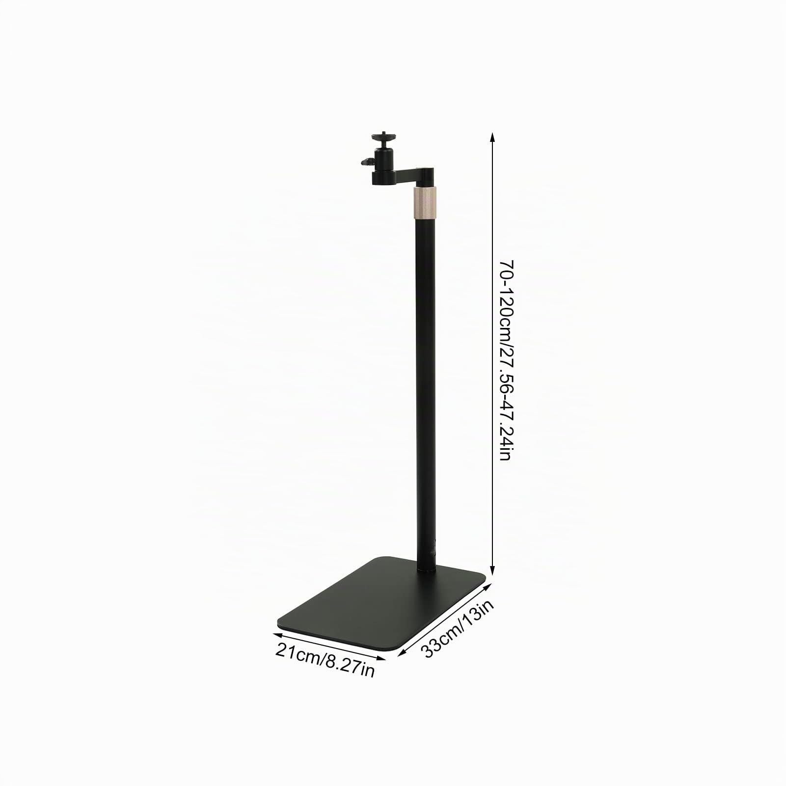 Soporte de Suelo para Proyector, Trípode de Montaje Universal para Proyector, Altura Ajustable, Estante de Soporte de Montaje Oculto contra Pared con Base Resistente para Teléfono