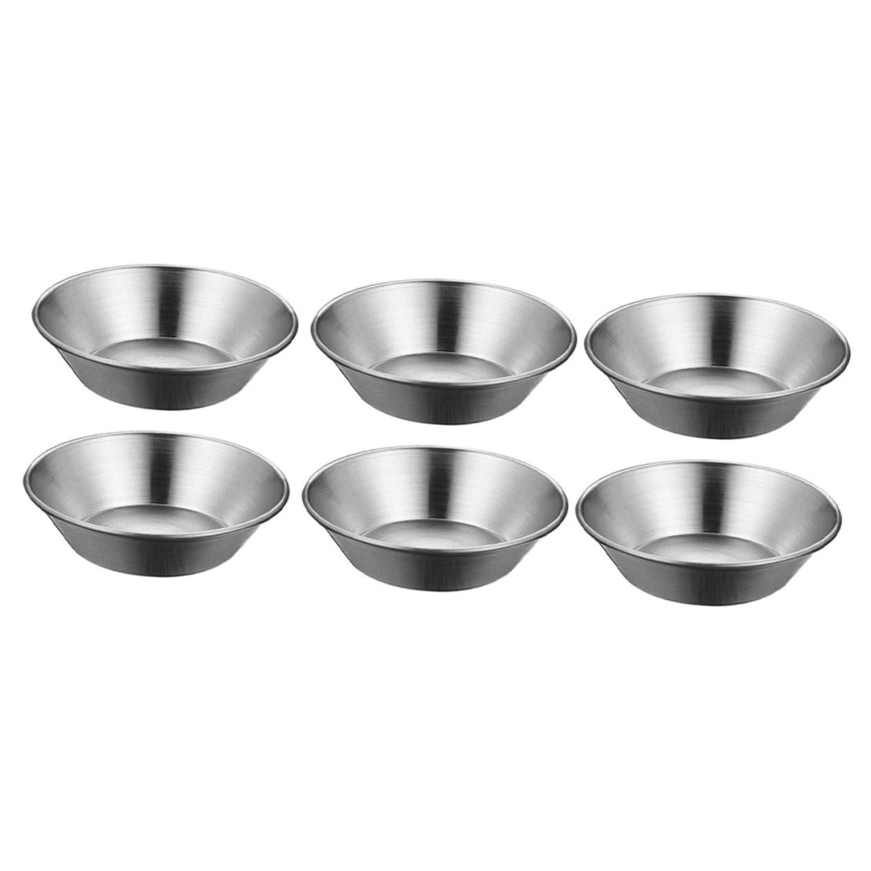 CONGARTENO 12pcs Aluminium Alloy Tart Mold Premium Non-stick Baking Molds for Muffins Tarts and Pudding Baking and Projects