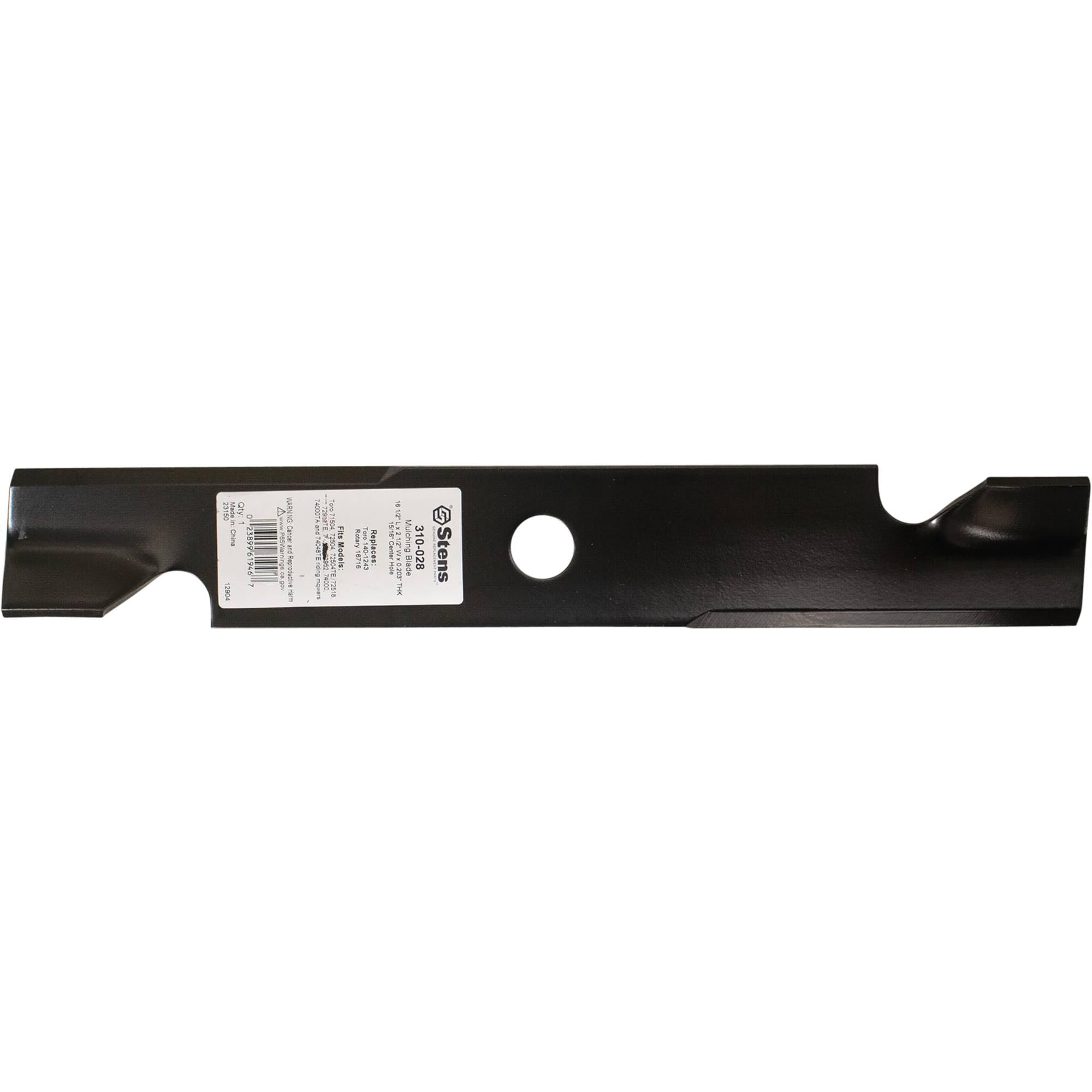 Amazon.com : Stens 310-028 Mulching Blade Compatible with