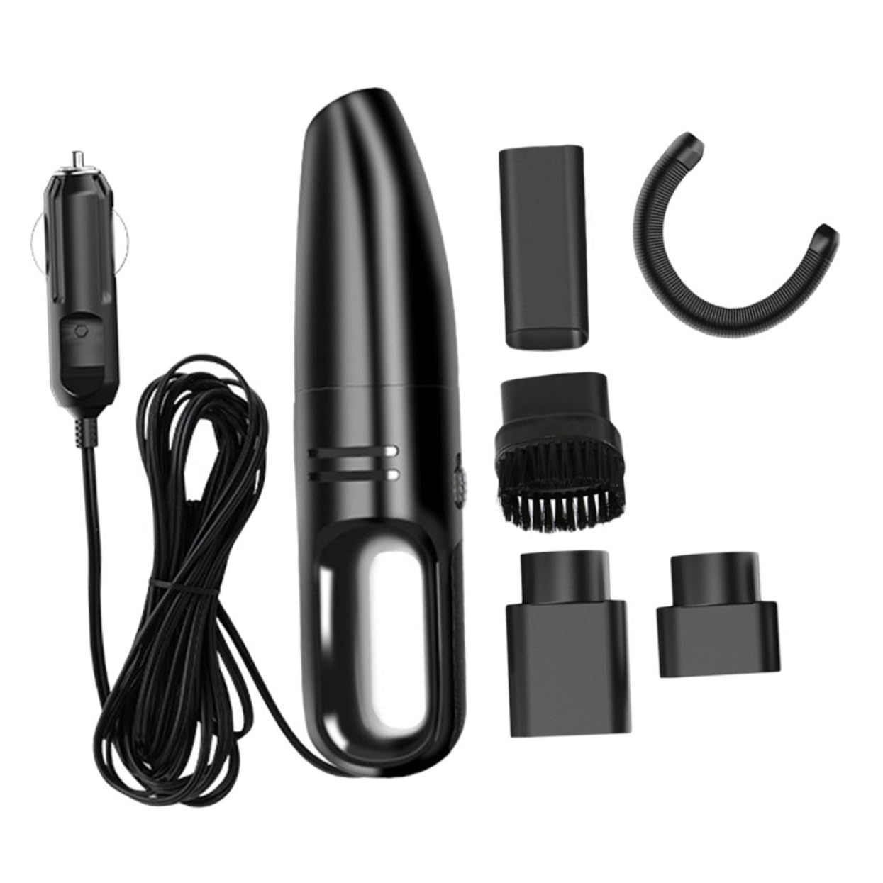 IWOWHERO 6000pa Power Car Vacuum Handheld Portable Auto-Adjust Easy to Reach Under Car Seats