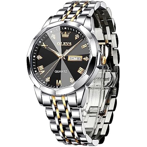 Montre OLEVS Homme Luxe Bicolore Cover