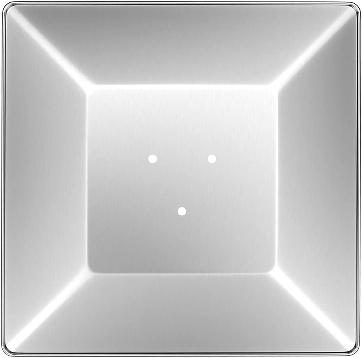 Top Hill Patio Heater Reflector shield, Replacement Patio Heater Heat Shield, Patio Heater Replacement Top Part for Outdoor Heaters (18.5” x 18.5”, Square)