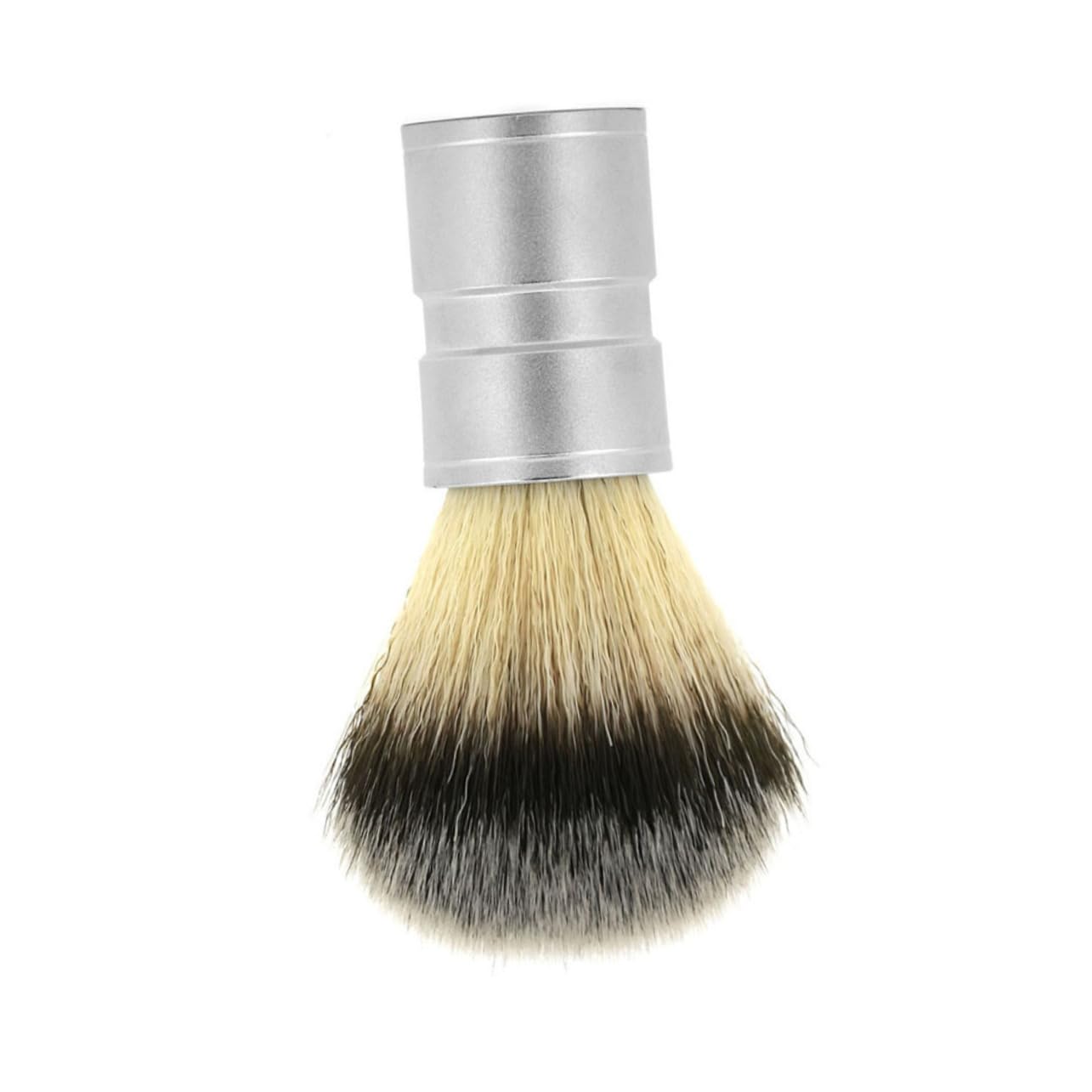 Gatuida Synthetic Shave Brush for Men Beard Brush Fine Nylon Bristles Handle Hair Care Tool