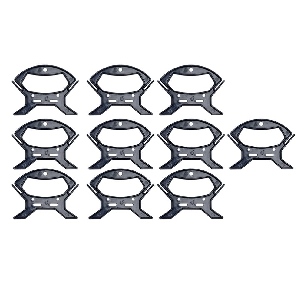 Parachute Line Reel 10pcs Extension Cord Winder Wire Keeper Cable Holder Audio Video Cable Organizer Winding Cord Storage Desktop Wire Management for Home Office