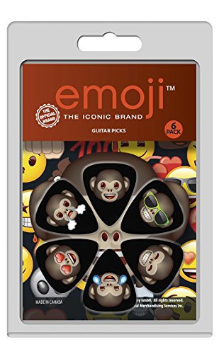 Perri's Leathers LP-EMO7 emoji Guitar Picks