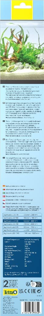 Tetra LightWave 520 Single Light, Lámpara LED de acuario, segundo punto de luz al Tetra LightWave Set Completo, energía eficiente y duradera — view 2