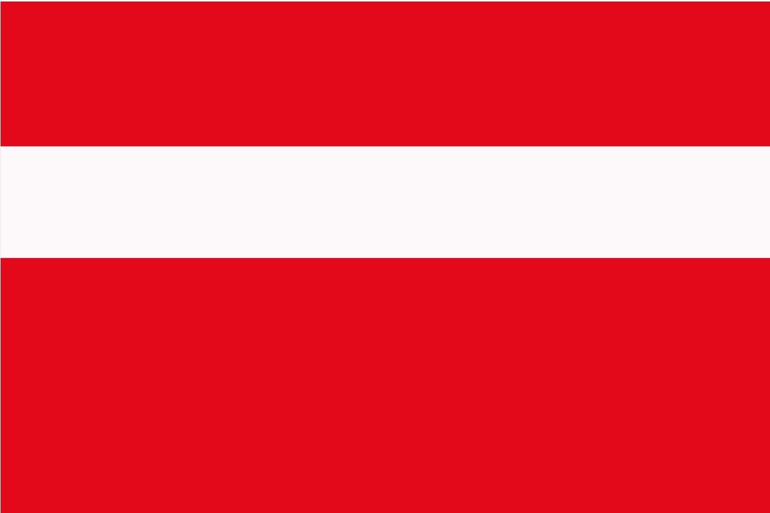 Drapeau Liechtenstein Vaduz grand format horizontal avec finitions renforcées
