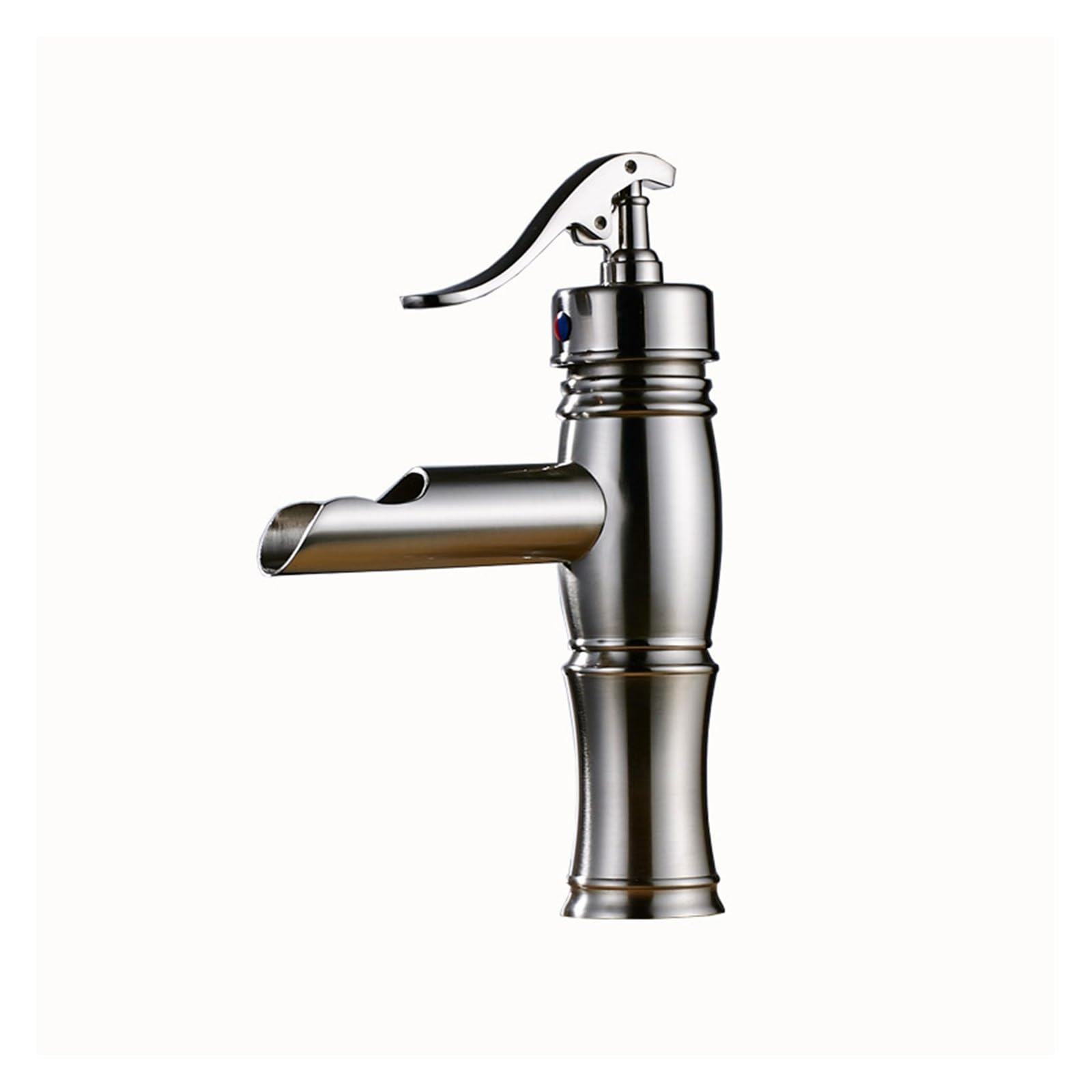 Robinet de lavabo à levier unique pour stopper les fuites d'eau et simplifier le nettoyage