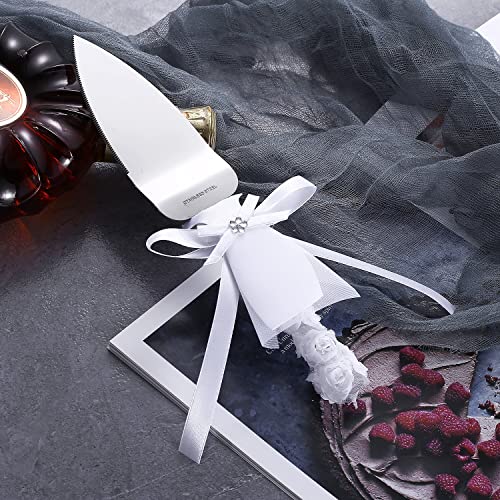 Tang Song Rustic Wedding Cake Knife And Serving Set Bride & Groom Feature Wedding Cake Knife & Server Set (Set Of 2) #TOP1