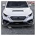 Front Bumper Lip Spoiler Compatible For Subaru WRX STI VB 2022-2025 Front Bumper Protector Lower Blade Splitter Car Styling(Glossy black)