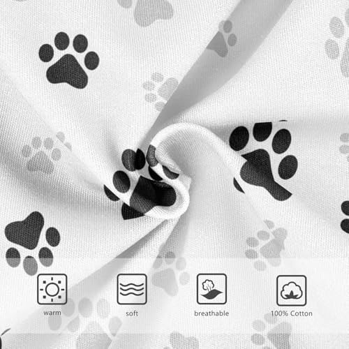 Cotton Little Boys Briefs Soft Dog Paw Toddler Underwear3