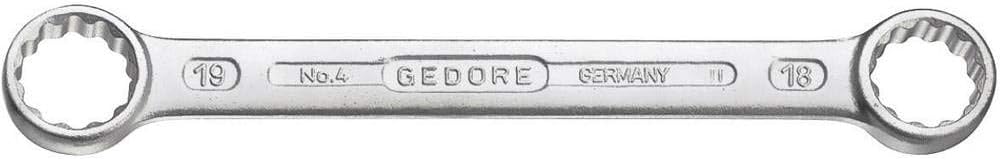 GEDORE 4-120 Flat Ring Spanner Set 12 pcs 6-32 mm
