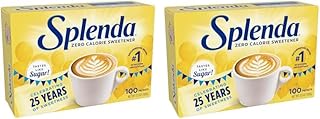 SPLENDA Zero Calorie Sweetener, 100 Count Packets (Pack of 2)