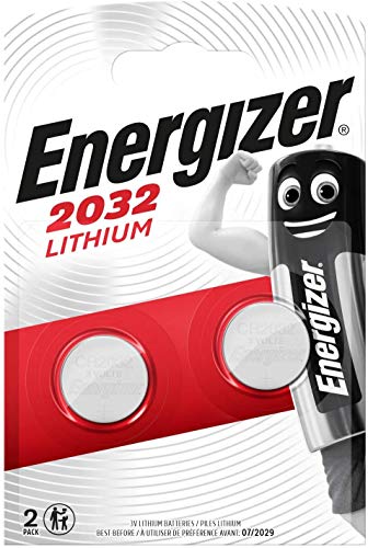 Energizer CR2032 Lot de 2 Piles Bouton a...