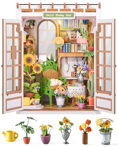 Rolife Secret Bloomy Nook Book Nook Kit — DIY book nook kit