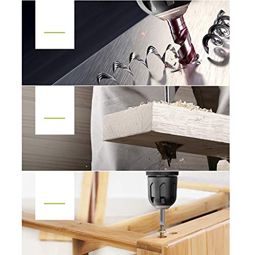 QHYXT 20-V-Akku-Bohrmaschine, Elektro-Bohrschrauber, 3/8-Zoll-Schnellspannfutter aus Metall, 2-Gang-Einstellung, 15 + 1… – Bild 6