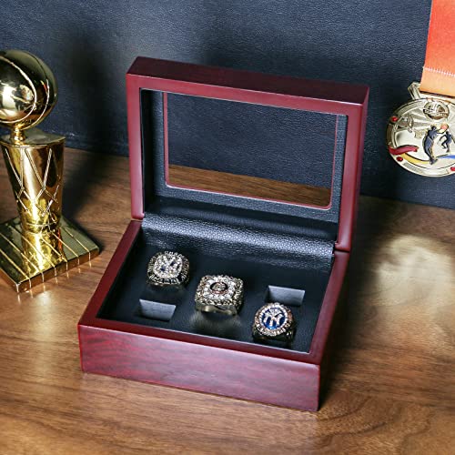 Cooyes Ring Display Case Championship, Sports Baseball Ring Display Case Box For