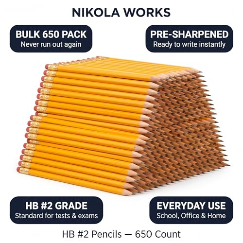 Packs de 650 lápices graphite HB preafilados miniatura 3