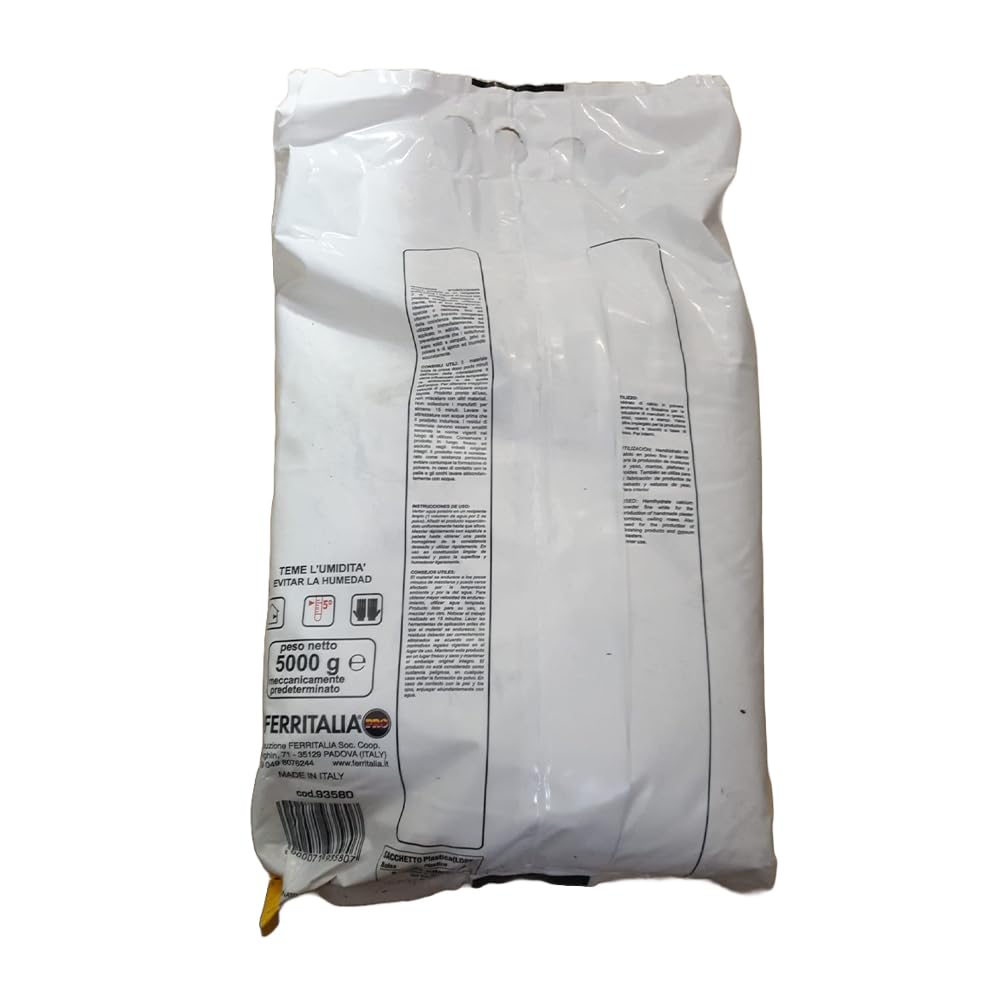 Yeso alabastrino MAURER 5 kg para la producción de productos de yeso, marcos