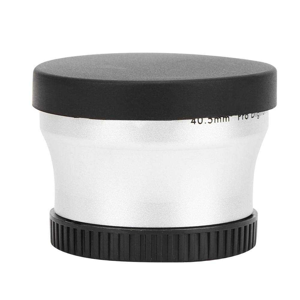 Alliage d'aluminium 40,5 mm Grossissement 2X Téléconvertisseur Universel Téléphoto avec Sacoche pour Tous Les objectifs de caméra à diamètre d'ouverture de 46 mm