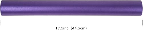 Miniatura 3 de RUSPEPA Papel de regalo morado mate, color liso perlado, papel brillante perfecto para bodas, cumpleaños, Navidad, baby shower, 17 pulgadas x 32.8