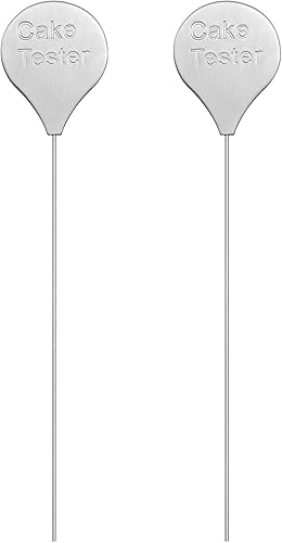 Probador de pasteles, 2 paquetes de probadores de pasteles para hornear y pruebas de pasteles, prueba de pasteles, resistencia para pasteles,