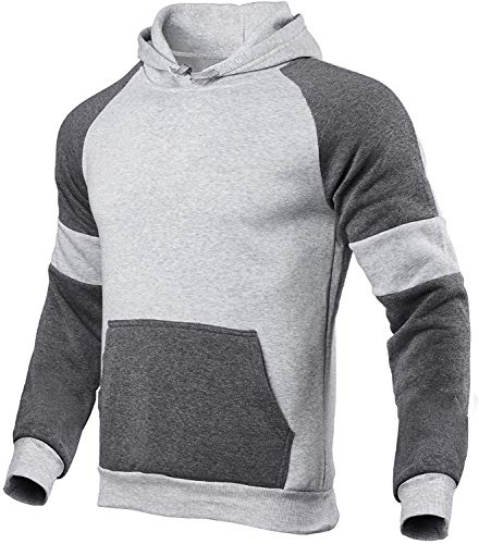 Image of HHGKED Men's Track Suits 2 Piece Set Active Jogging Suits Long Sleeve Sweatsuits Casual Outfits