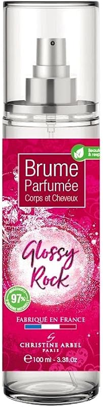 Plongez dans l'univers addictif de Glossy Rock, la brume parfumée pour le corps et les cheveux de Christine Arbel Paris.