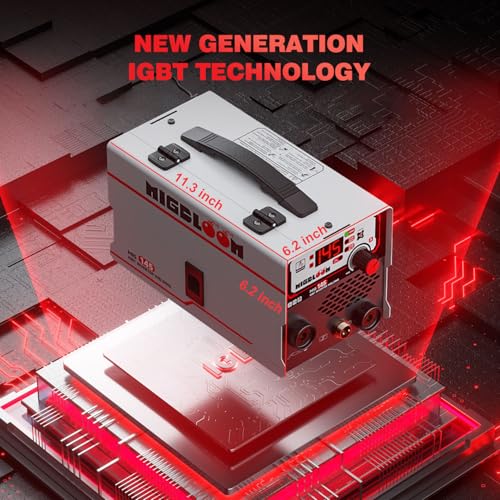 Migbloom MIG Welder 110V - 145A 3 In 1 Gasless Mig/Stick/Lift Tig Welding Machine Synergic Control Igbt Inverter Multiprocess Portable Wire Feed Welder thumb #6