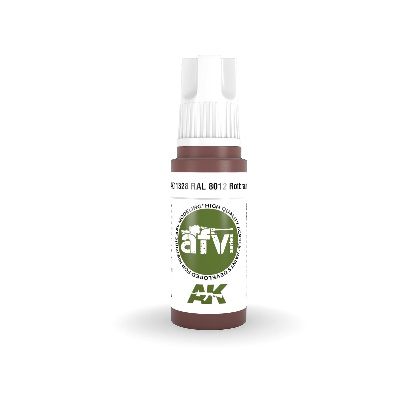 AK Acrylics 3Gen AFV AK11328 RAL 8012 Rotbraun (17ml)