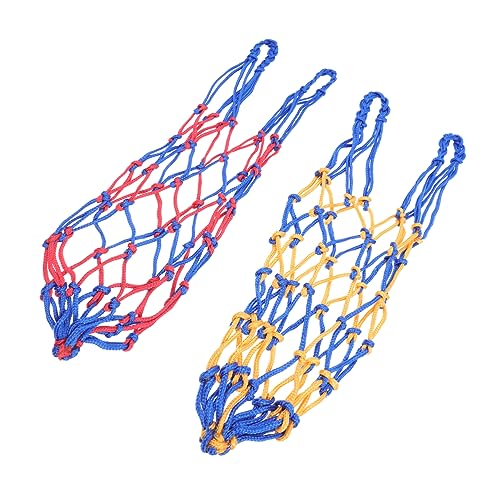 BESPORTBLE 3sets Basketball Storage Pouches Soccer Storage Bags Large Capacity Volleyball Net Pouches Easy to Use Sport Bag for School Equipment 2pcs*3