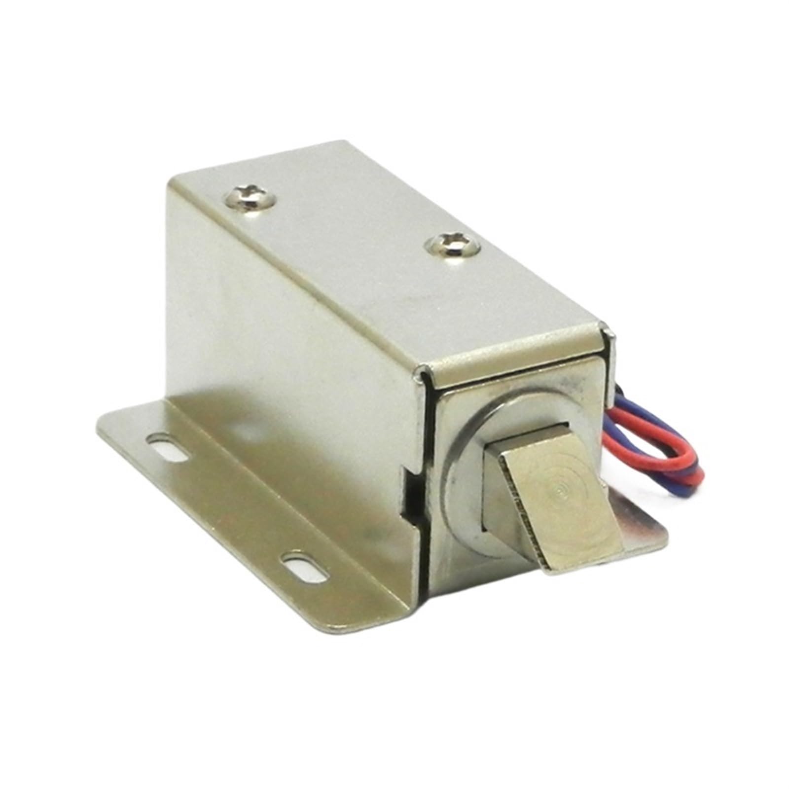 1 x elektromagnetyczny zamek elektromagnetyczny, DC 12 V 24 V, zestaw działań Push & Pull for Electric door lock or drawer, small electric drive input lock (24V)