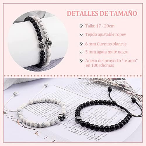 Collar Pareja Te Amo En 100 Idiomas Ilusion Regalo Amor | Cuotas Sin Interés