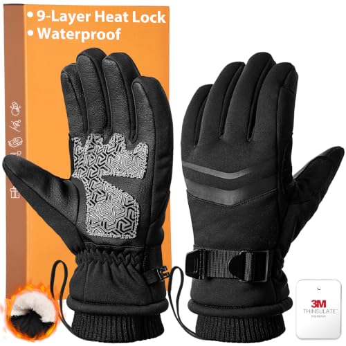 Pixel Panda 9-Layer Waterproof Gloves