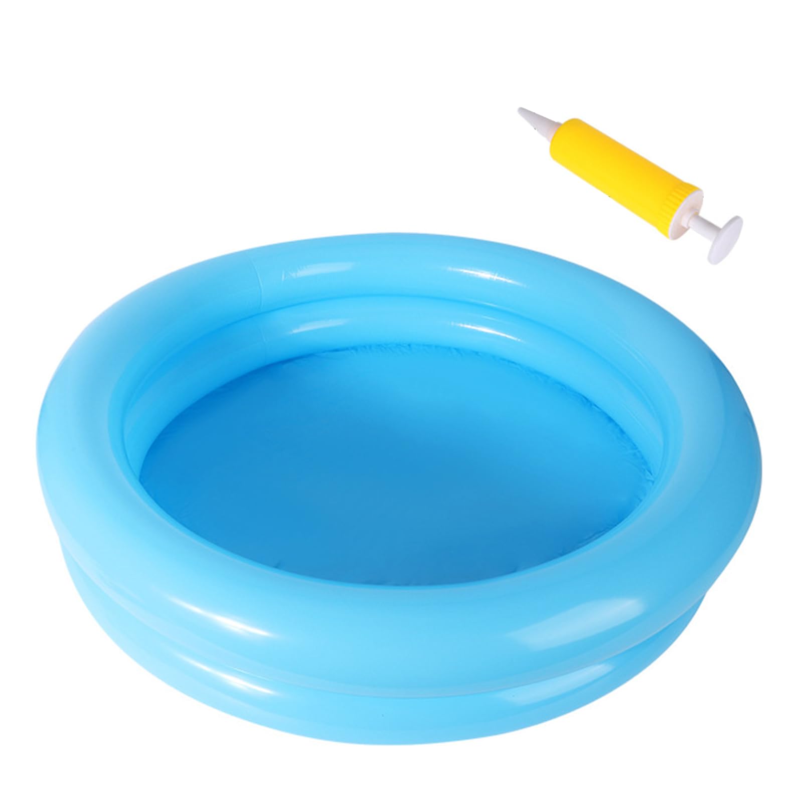 Pool Foot Bath, Foot Bath for Pool Entry, Inflatable Beach Foot Bath with Inflator Made of Soft and Safe PVC Material The Foldable Design is Easy to