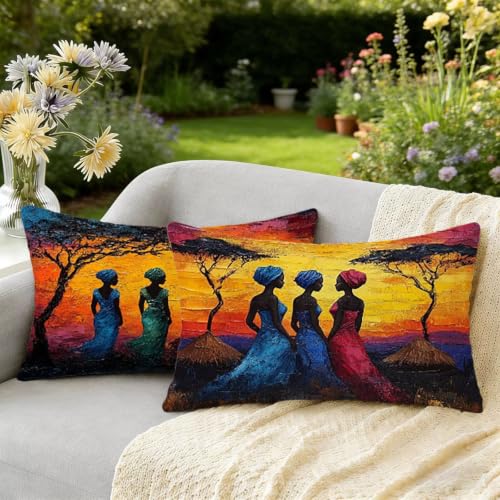 Housse coussin imperméable lin résistant aux intempéries pour jardin et sofa - 2