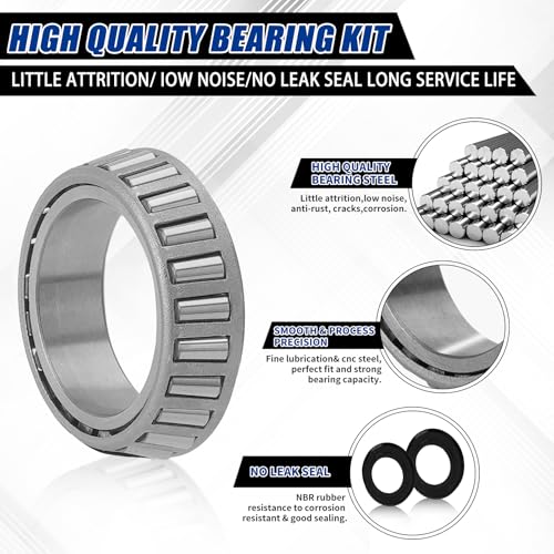 Image of Upgraded Roller Fork Bearing Kit for Sur Ron Light Bee X /S Segway X160 X260, Upgraded Pivot Bearing Assembly OEM Motorcycle Headle Bearings Spacer Replacement Set (Headset Fork Bearing Kit)