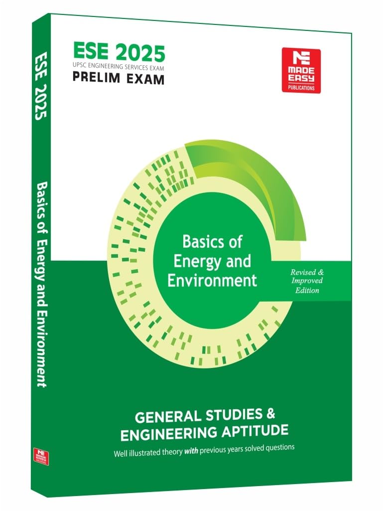 ESE 2025: Basics of Energy and Environment