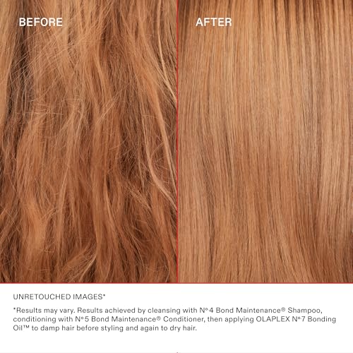 Image of Olaplex N.7 Bonding Oil: High Shine | Heat Protectant, Visibly Smooths & Softens Hair, Added Color Vibrancy, Up to 72 Hour Frizz Control | For Coily, Curly, Straight, and Wavy