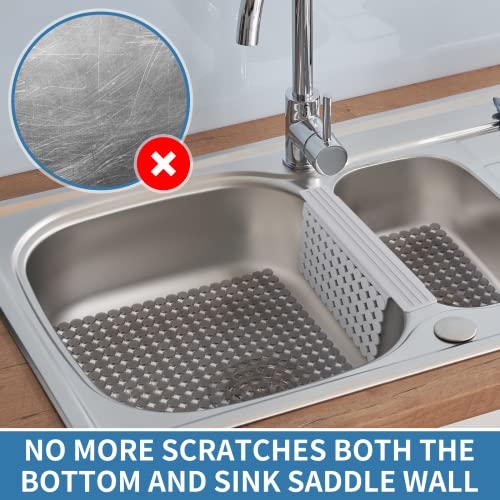 Bligli tapete protector para divisor de lavabo plástico gris miniatura 6