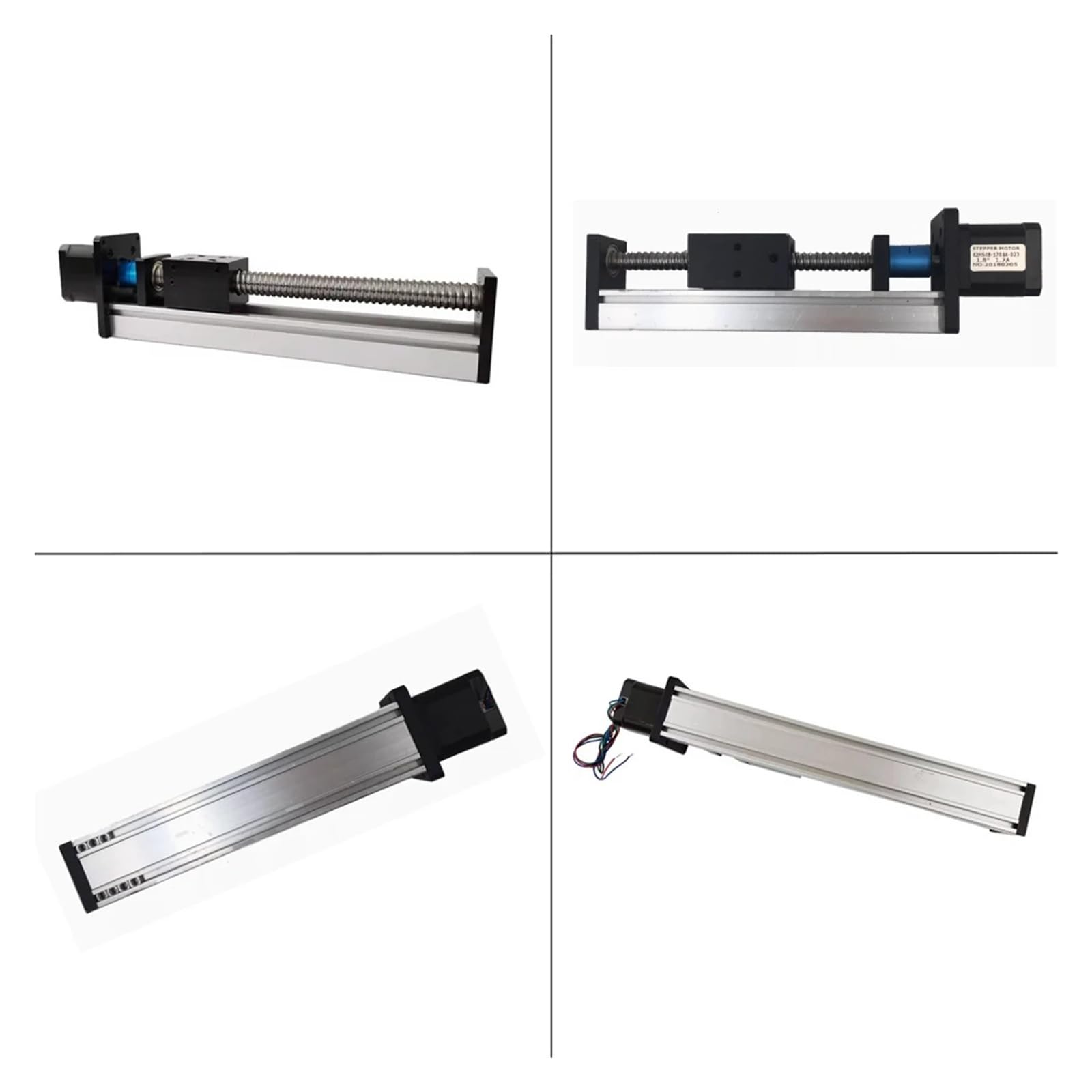SGX Kugelgewindetrieb Linearführung Effektiver Hub 100-600 mm Hin- und Herbewegung CNC-Modul Linearschienen (Gewindespindel - 1605, 300 mm)