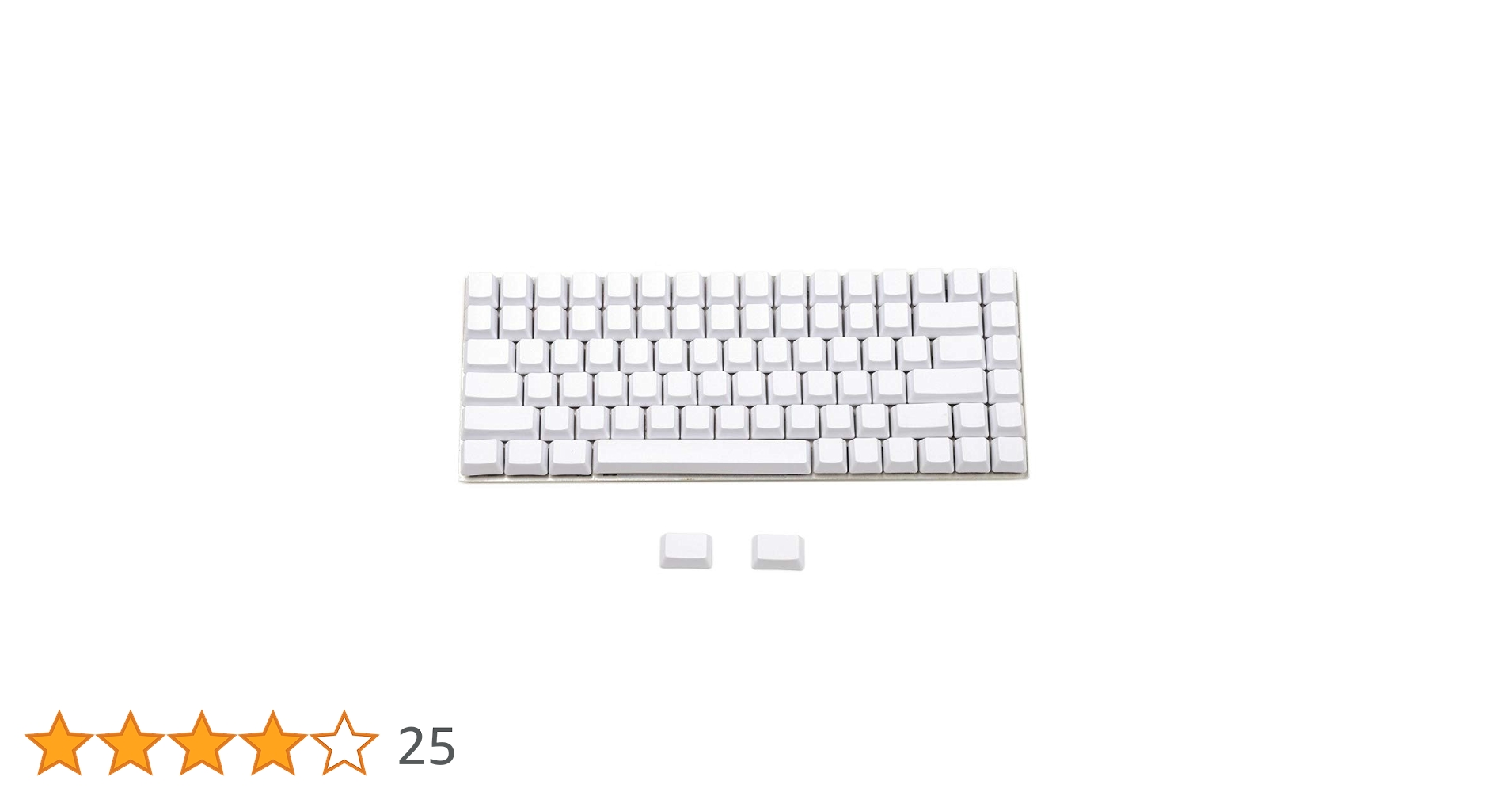 Amazon | YMDK ホワイト ブラック ドルチ 厚手 PBT 84 68 64 ブランク