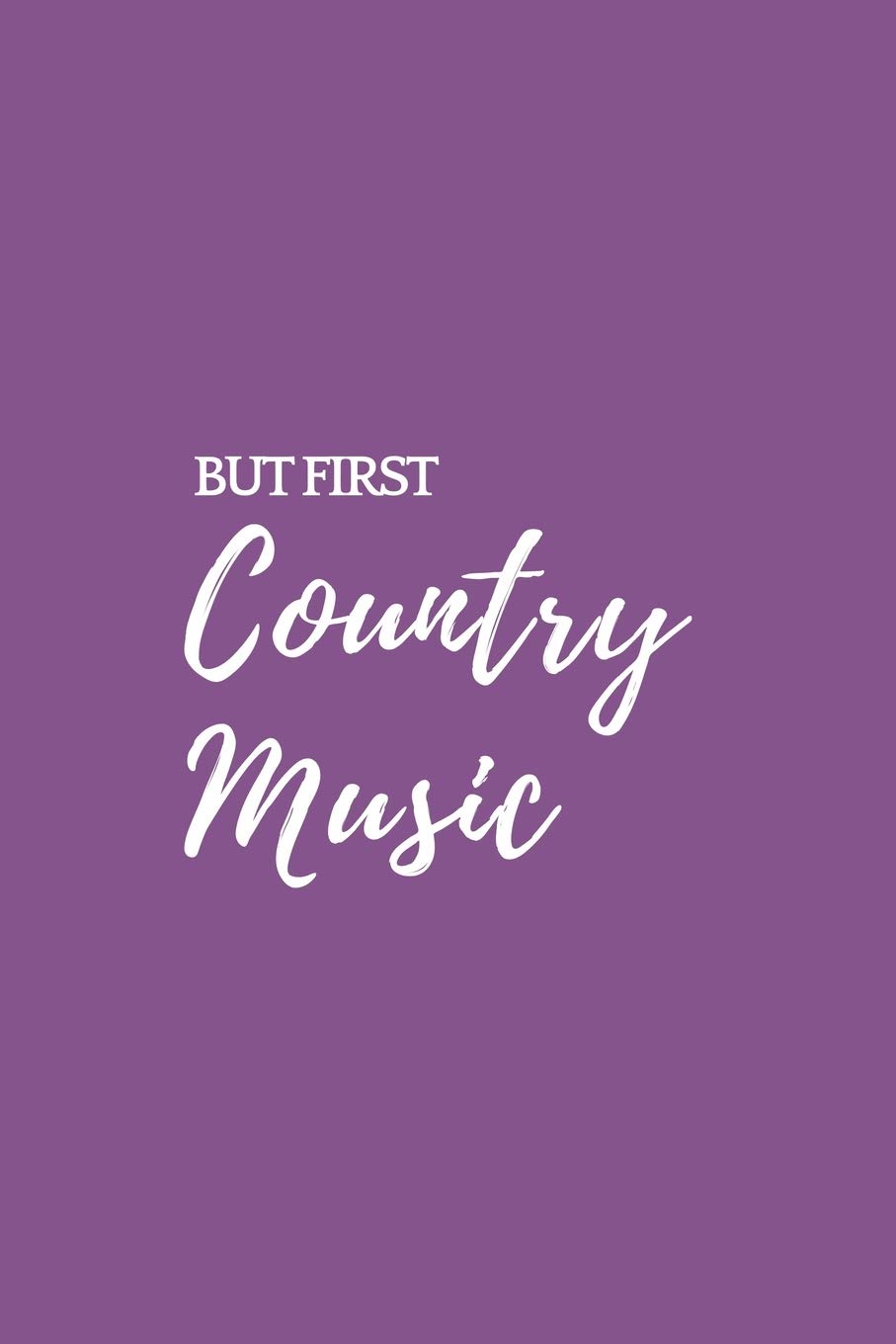 Carnet country music ligné : journal intime 120 pages 15x23 cm au style redneck