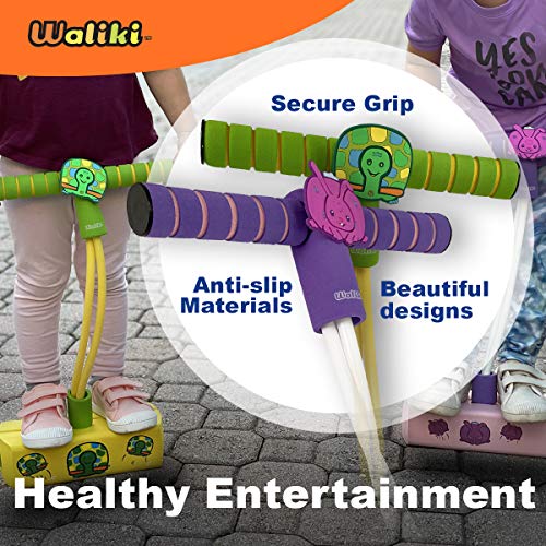 Waliki Foam Pogo Hopper | Tortoise And Hare Jumper Race Pack | Best Toy For 3 Year Old| 2 Pack #TOP3