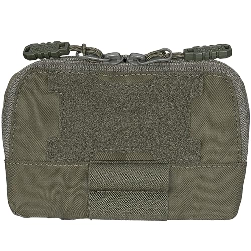 Pochette tactique Molle verte en nylon 500D pour panneau d'administration de gilet JPC 2.0