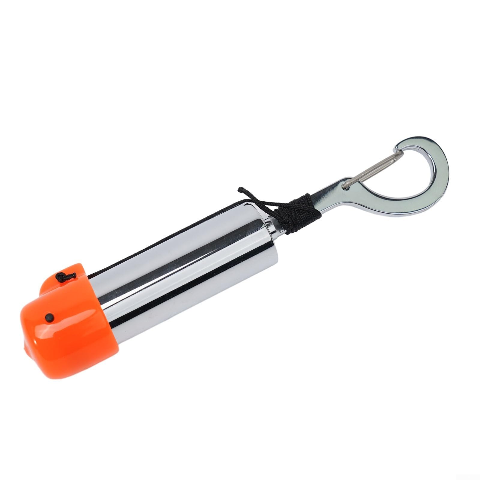 Shaker per immersioni subacquee in acciaio inox, per la sicurezza subacquea, per sonaglio in metallo con copertura per attirare l'attenzione del compagno, snorkeling essenziale (A)