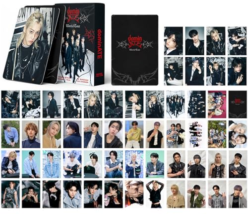 Stray Kids Lomo Karten 54Pcs,Kpop Stray Kids Photocard,Lomo Cards,Stray Kids Dominate...