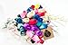 The Original Wooden Rose Assorted Colors Wooden Rose Closed Bud Bouquets 3 Dozen